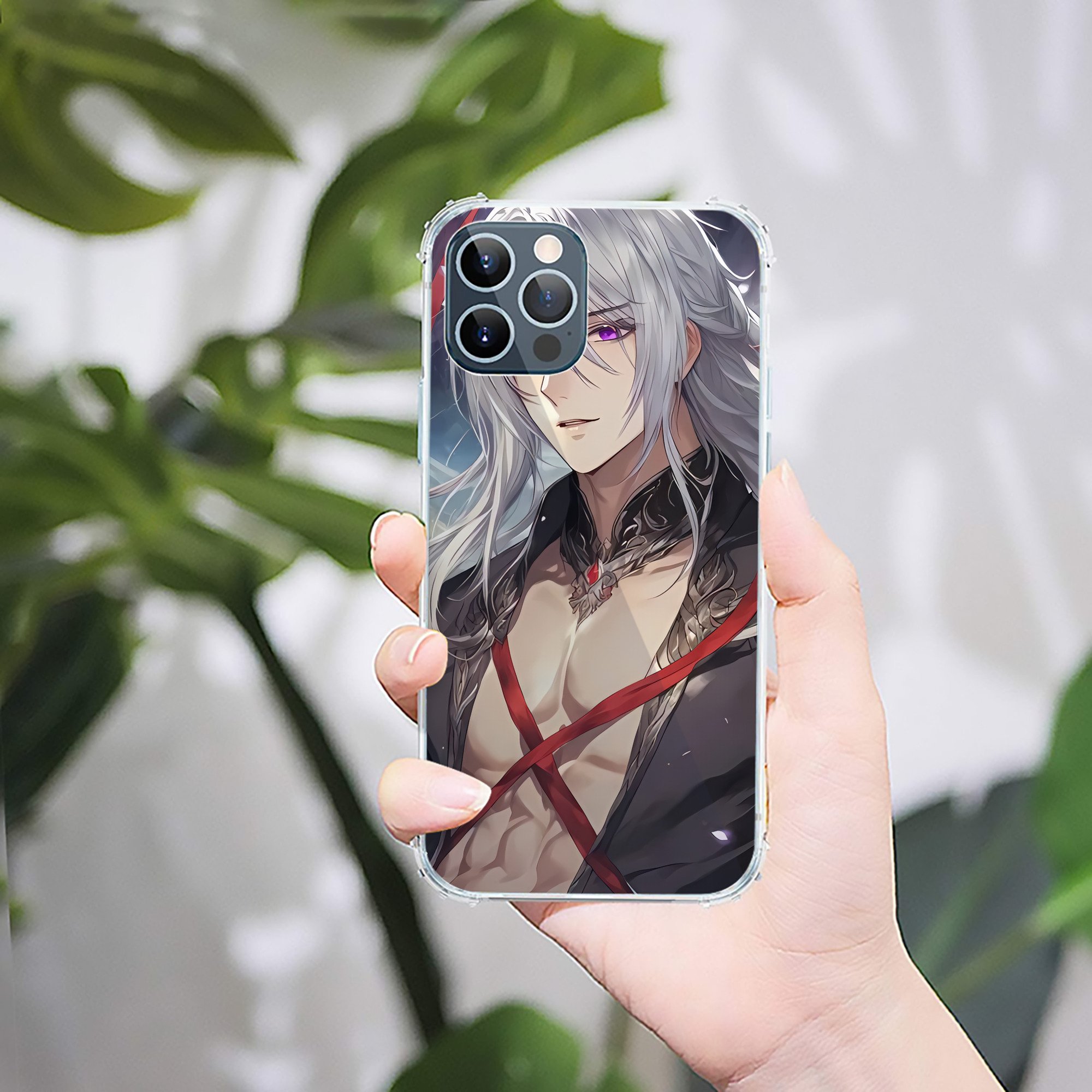 （画像用） 刀剣乱舞 Touken Ranbu 【iPhone 12シリーズ対応】透明スマホケース（クリアソフトケース）